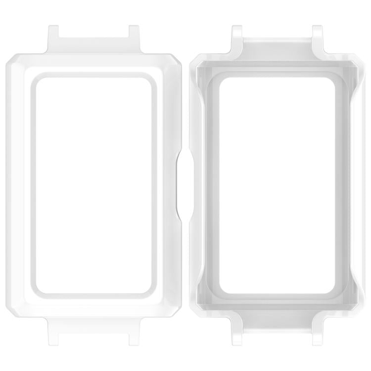 For Huawei Band 11 Pro / 11 Pro NFC Spring Bar Design 12mm Half Coverage Hollow PC Watch Protective Case