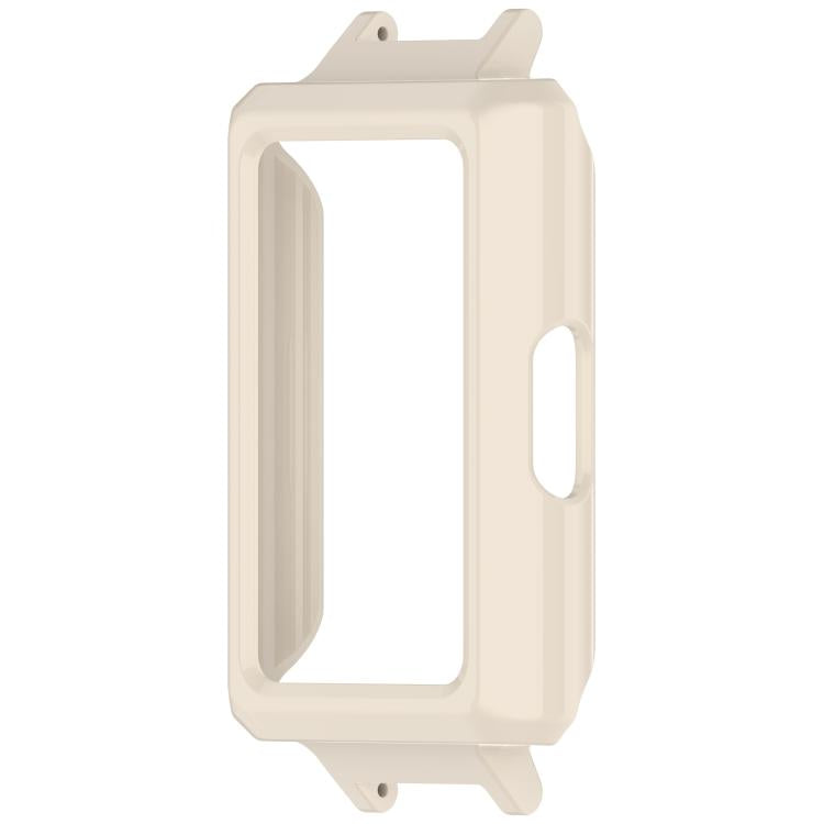 For Huawei Band 11 Pro / 11 Pro NFC Spring Bar Design 12mm Half Coverage Hollow PC Watch Protective Case