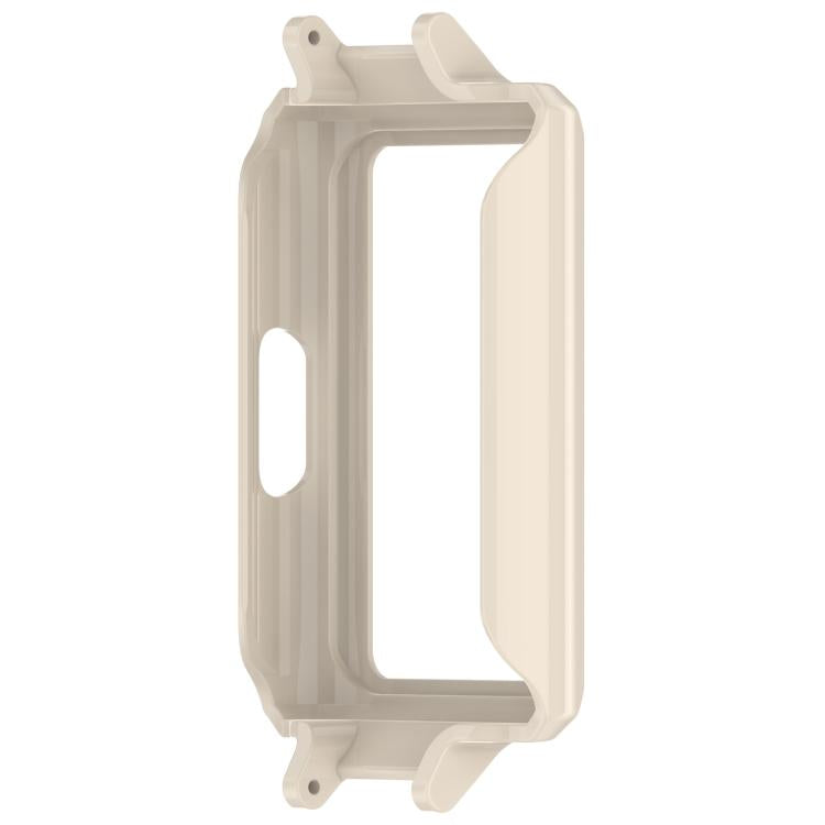For Huawei Band 11 Pro / 11 Pro NFC Spring Bar Design 12mm Half Coverage Hollow PC Watch Protective Case