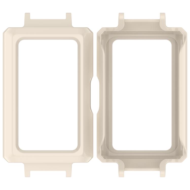 For Huawei Band 11 Pro / 11 Pro NFC Spring Bar Design 12mm Half Coverage Hollow PC Watch Protective Case