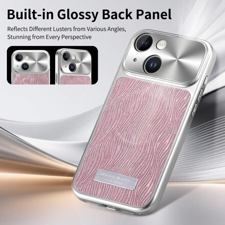 For iPhone 13 Flowing Water Ripple Magnetic Shockproof Phone Case