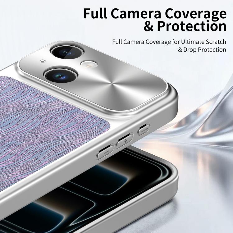 For iPhone 13 Flowing Water Ripple Magnetic Shockproof Phone Case