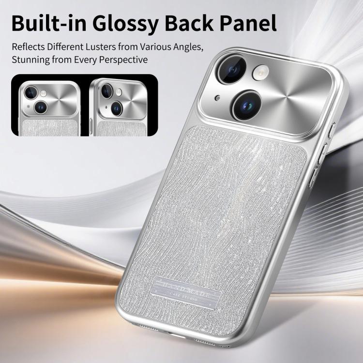 For iPhone 14 Flowing Water Ripple Magnetic Shockproof Phone Case