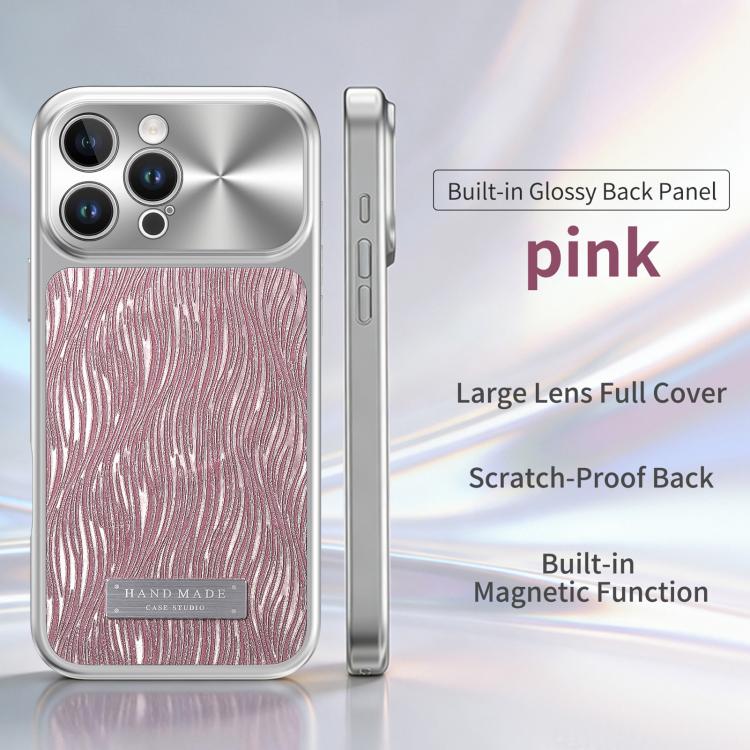 For iPhone 14 Pro Flowing Water Ripple Magnetic Shockproof Phone Case