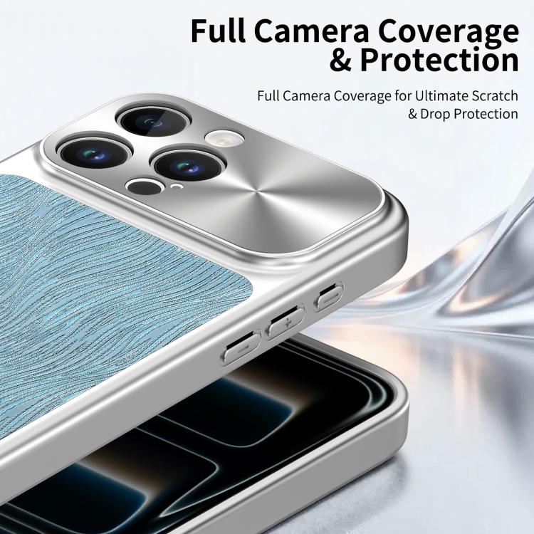 For iPhone 13 Pro Max Flowing Water Ripple Magnetic Shockproof Phone Case
