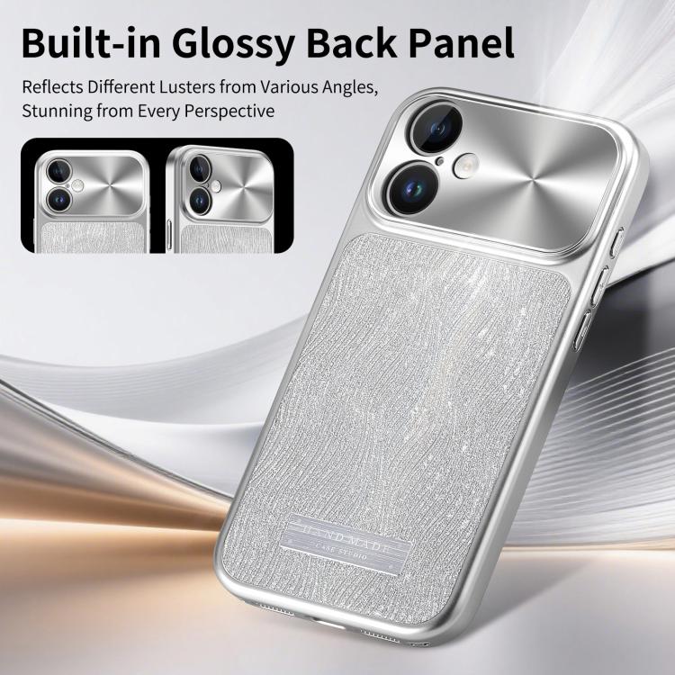 For iPhone 16 Flowing Water Ripple Magnetic Shockproof Phone Case