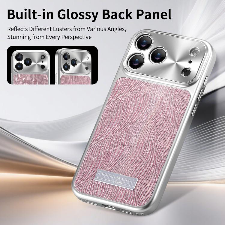 For iPhone 17 Pro Max Flowing Water Ripple Magnetic Shockproof Phone Case