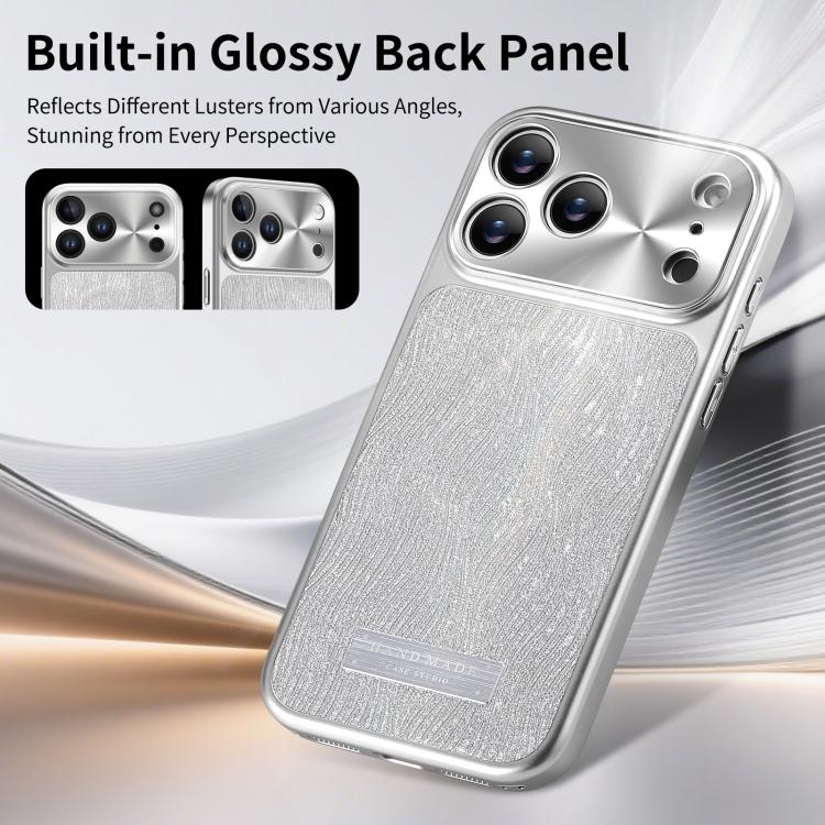 For iPhone 17 Pro Max Flowing Water Ripple Magnetic Shockproof Phone Case