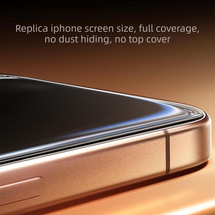 For iPhone 15 Pro Max 10pcs MOWL Explosion-Proof Anti-Fingerprint HD Tempered Glass Film