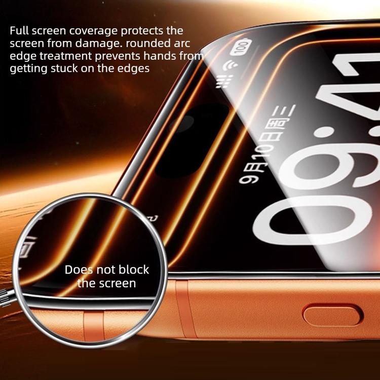 For iPhone 14 Pro 10pcs MOWL Explosion-Proof Anti-Fingerprint HD Tempered Glass Film