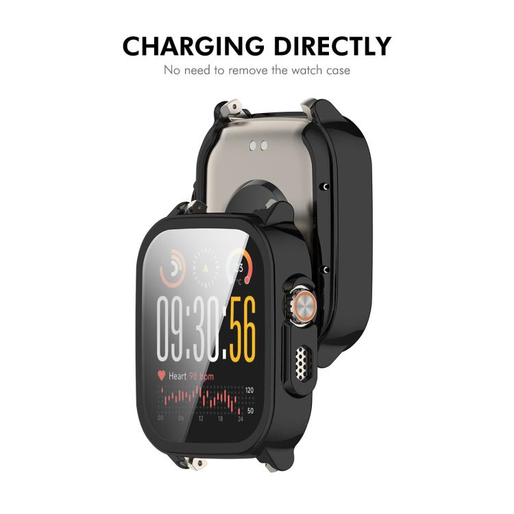 For Realme Watch 5 ENKAY Hat-Prince Full Coverage Tempered Glass Film Integrated PC Watch Case