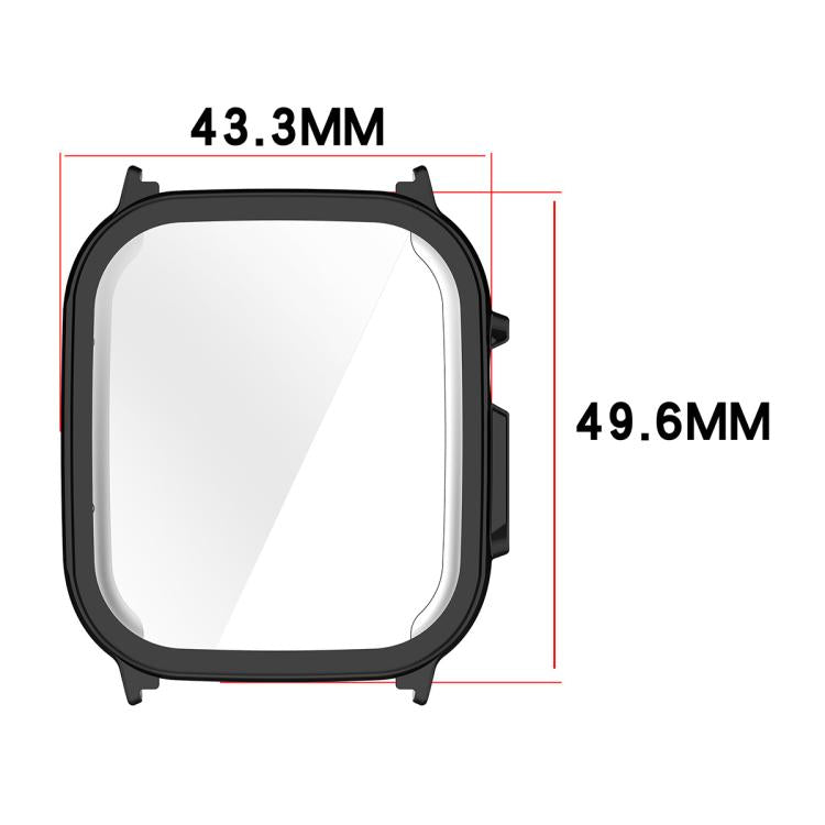 For Realme Watch 5 ENKAY Hat-Prince Full Coverage Tempered Glass Film Integrated PC Watch Case