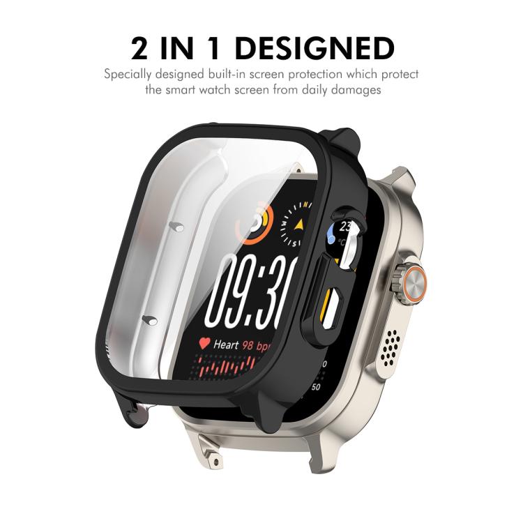 For Realme Watch 5 ENKAY Hat-Prince Full Coverage Tempered Glass Film Integrated PC Watch Case