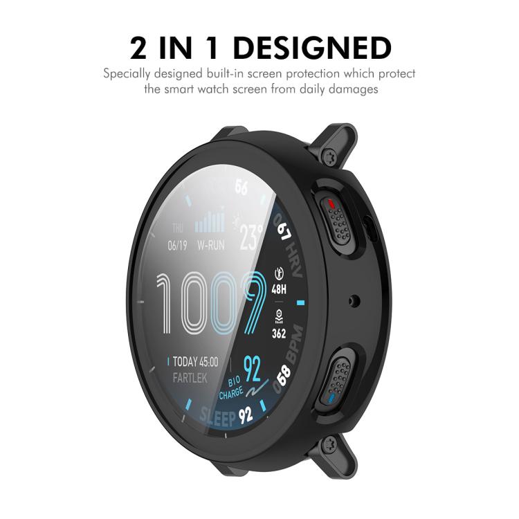 For Amazfit Active Max ENKAY Hat-Prince Full Coverage Electroplated TPU Watch Case with Screen Protection