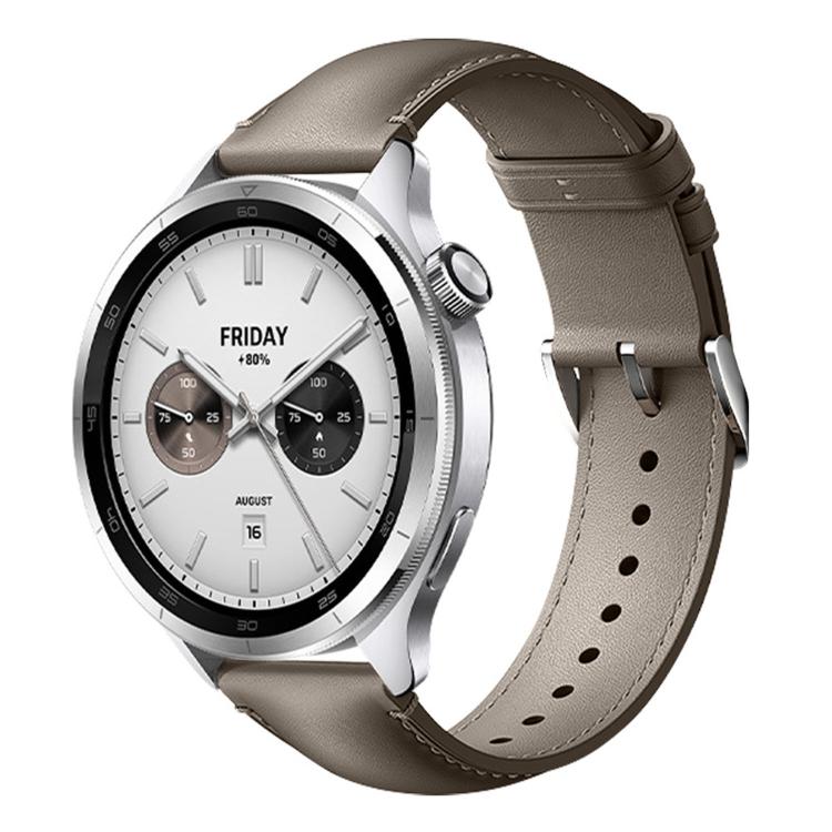 For Xiaomi Watch S4 Pin Buckle Vegan Leather Watch Band