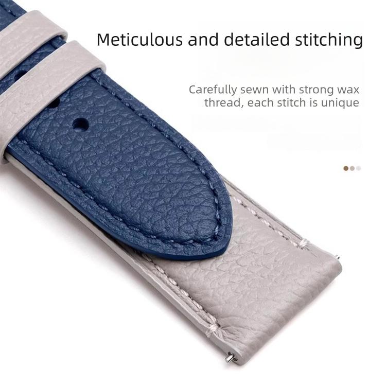 For Xiaomi Watch S4 Pin Buckle Vegan Leather Watch Band