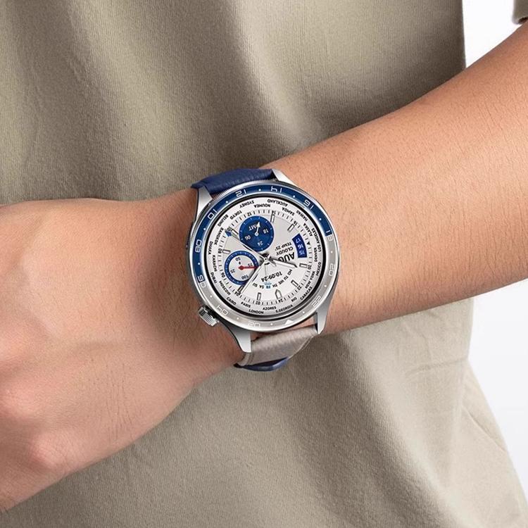 For Xiaomi Watch S4 Pin Buckle Vegan Leather Watch Band