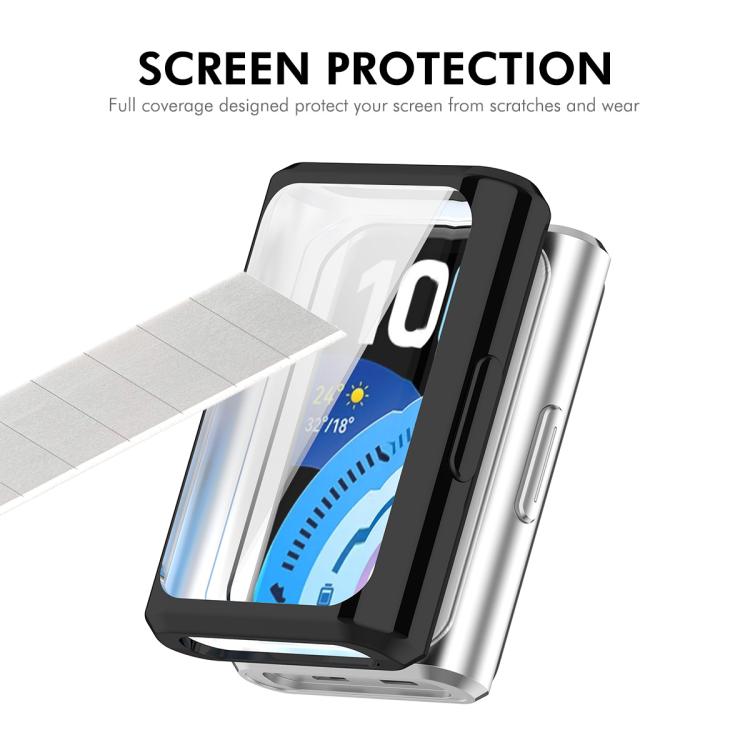 For Huawei Band 11 Pro ENKAY Hat-Prince Full Coverage Electroplated TPU Watch Case with Screen Protection