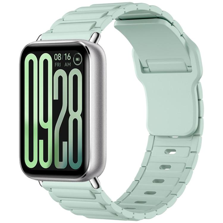For Xiaomi Band  10 Pro / Redmi Watch 6 / 5 I-Shape Texture Reverse Buckle Silicone Watch Band