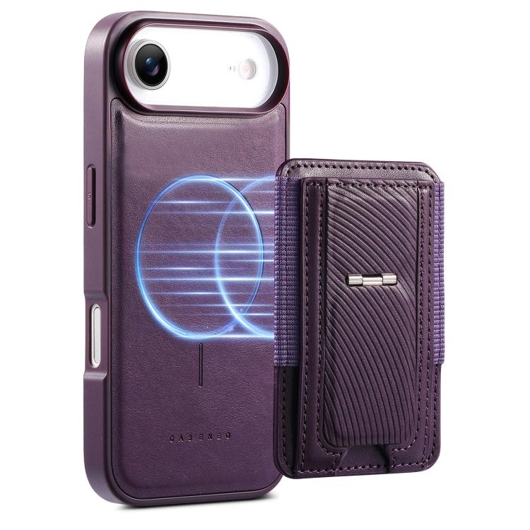 For iPhone Air CaseNeo Fold Holder Retro Elastic Card Bag Magnetic Back Phone Case