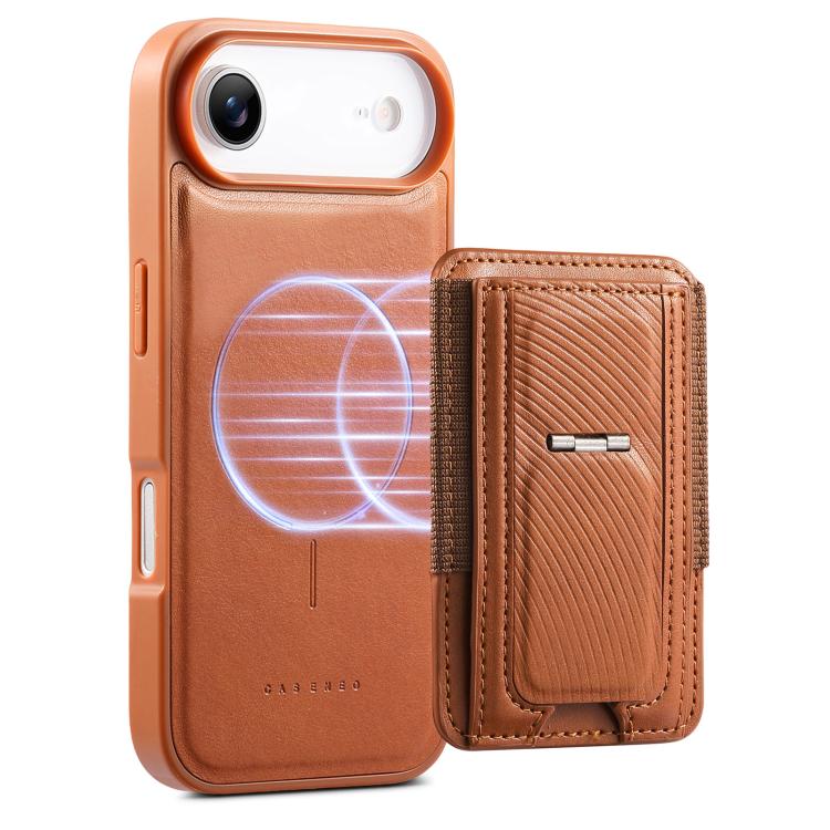 For iPhone Air CaseNeo Fold Holder Retro Elastic Card Bag Magnetic Back Phone Case