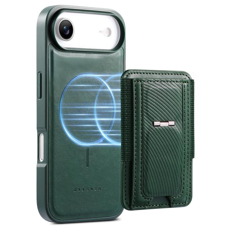 For iPhone Air CaseNeo Fold Holder Retro Elastic Card Bag Magnetic Back Phone Case