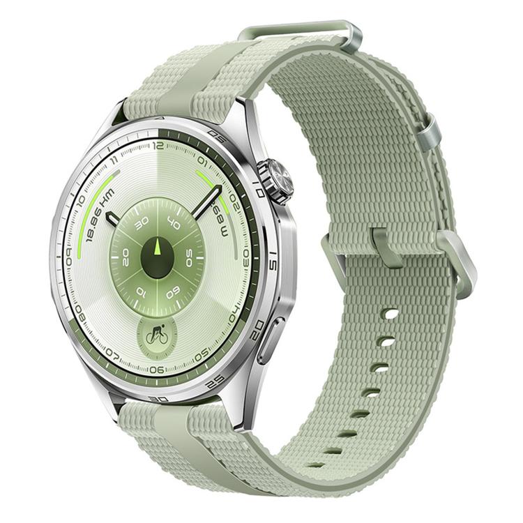 20mm Line Pattern Silicone Watch Band