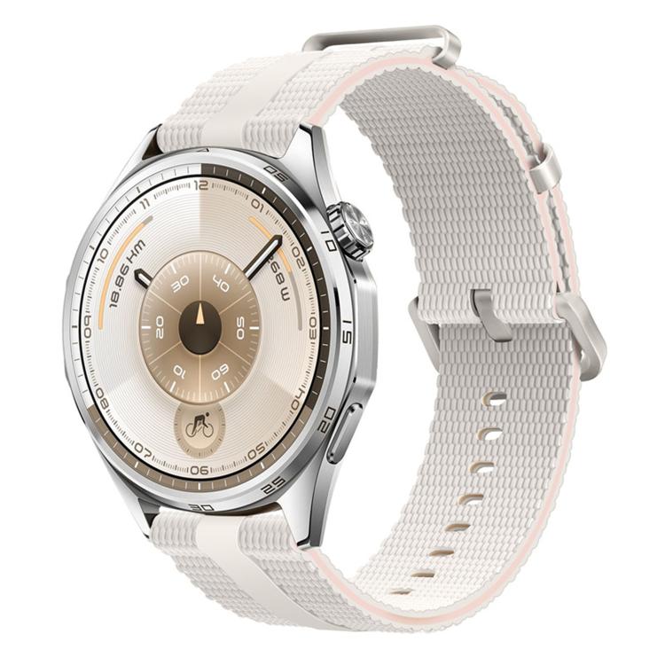 22mm Line Pattern Silicone Watch Band