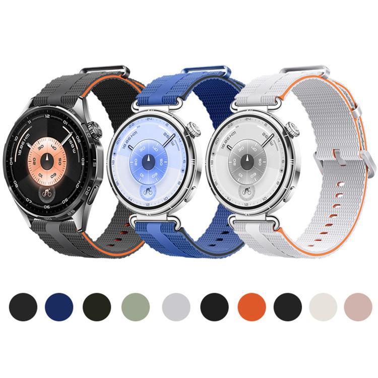 22mm Line Pattern Silicone Watch Band