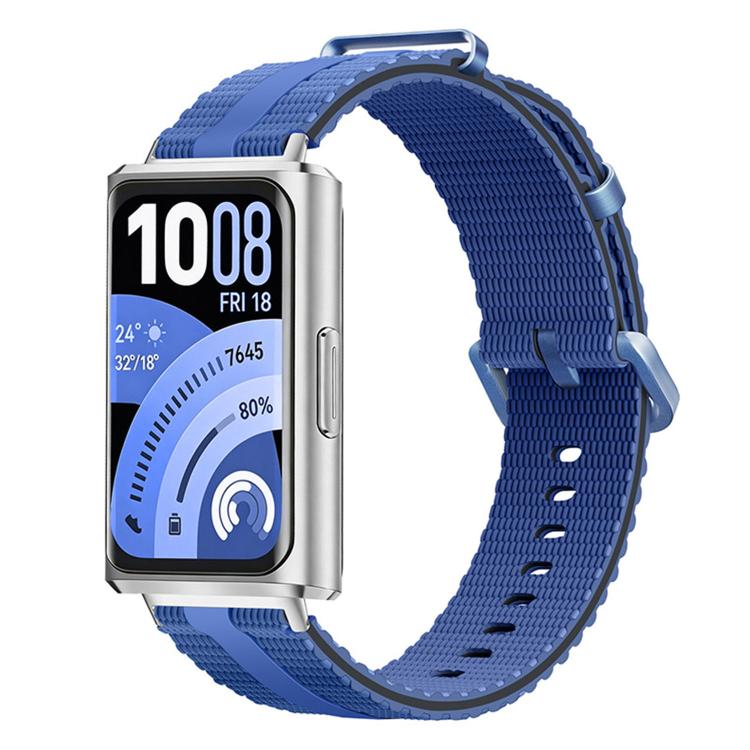For Huawei Band 11 / Band 11 Pro Line Pattern Silicone  Watch Band