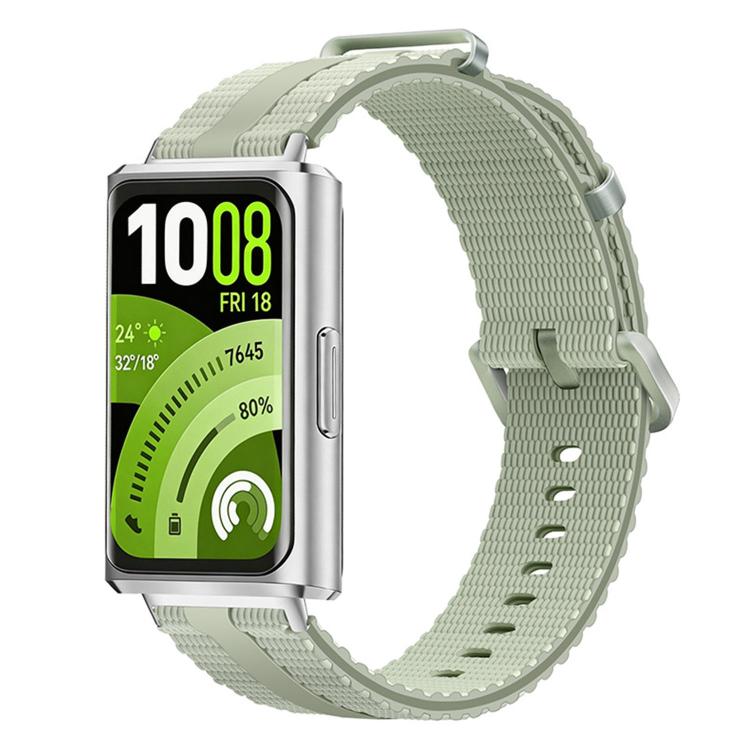 For Huawei Band 11 / Band 11 Pro Line Pattern Silicone  Watch Band