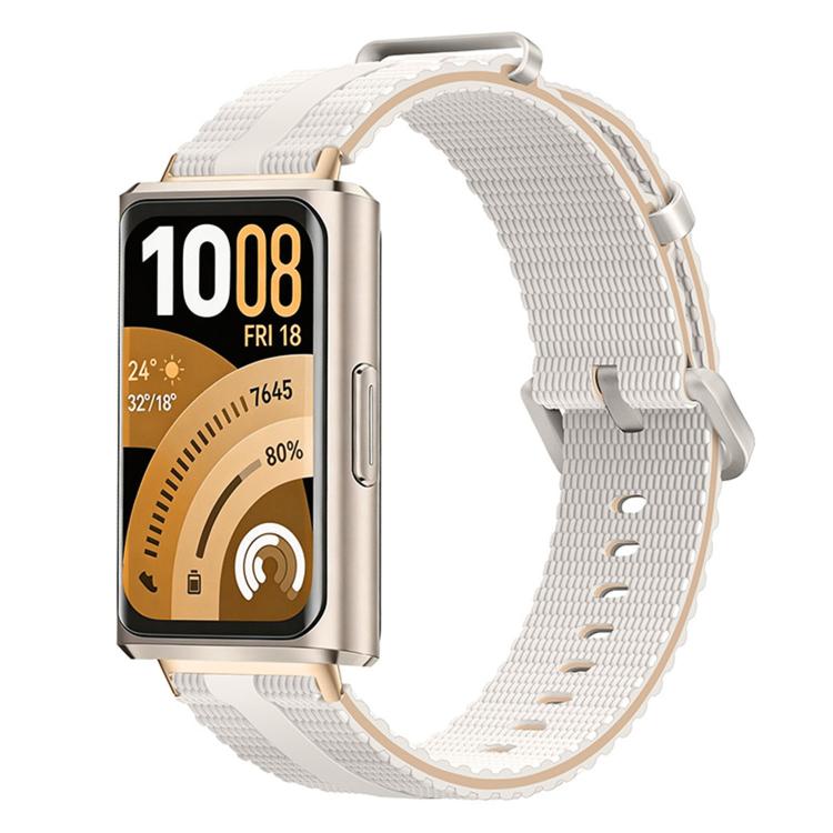 For Huawei Band 11 / Band 11 Pro Line Pattern Silicone  Watch Band