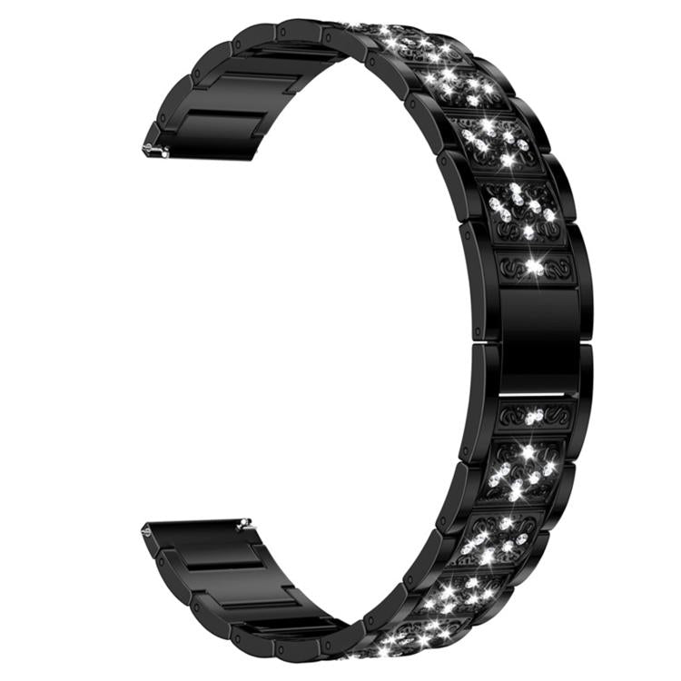 For Huawei Band  10 / 9 / 8 Three Beads Diamond Starry Sky Metal Watch Band