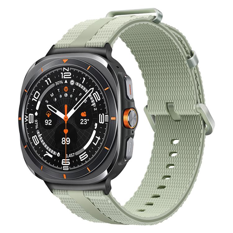 For Samsung Galaxy Watch Ultra / Ultra 2025 Line Pattern Silicone Watch Band