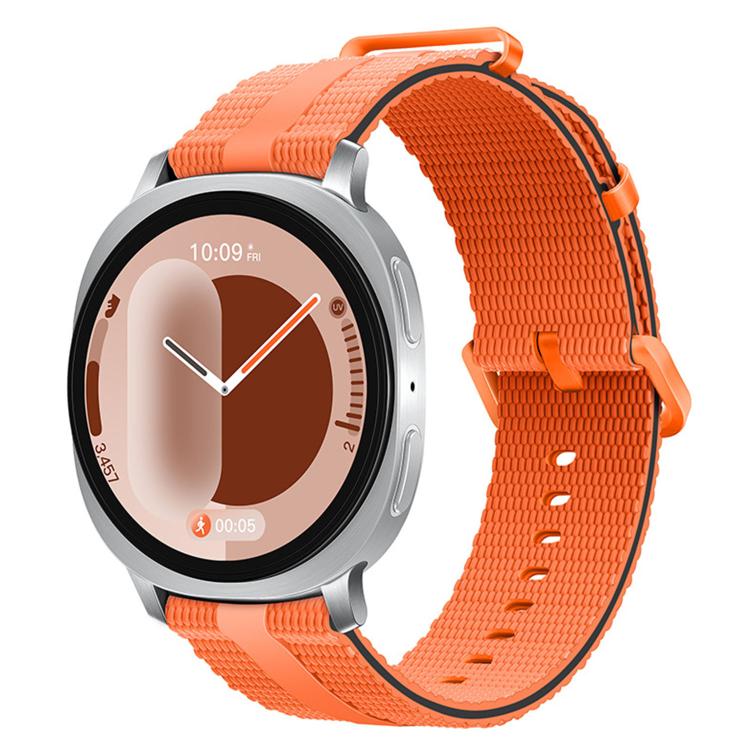 For Samsung Galaxy Watch8 / Watch8 Classic Line Pattern Silicone Watch Band