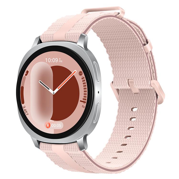 For Samsung Galaxy Watch8 / Watch8 Classic Line Pattern Silicone Watch Band