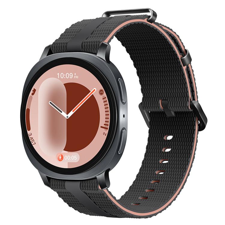 For Samsung Galaxy Watch8 / Watch8 Classic Line Pattern Silicone Watch Band