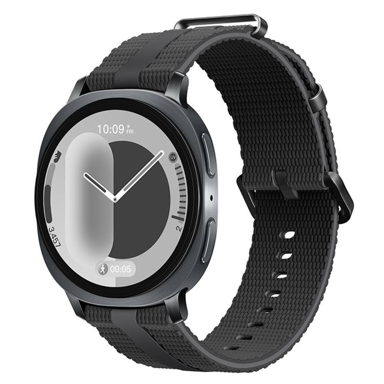 For Samsung Galaxy Watch8 / Watch8 Classic Line Pattern Silicone Watch Band