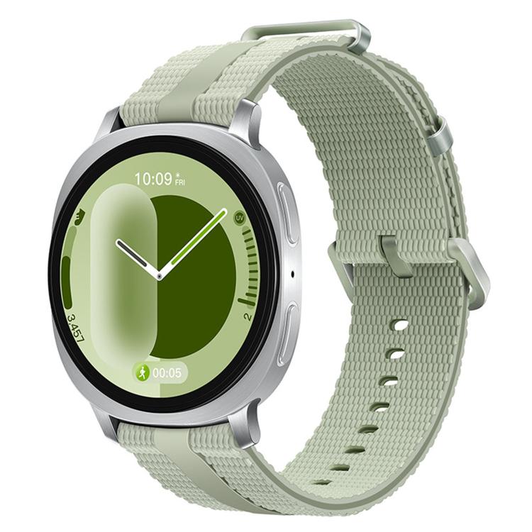For Samsung Galaxy Watch8 / Watch8 Classic Line Pattern Silicone Watch Band