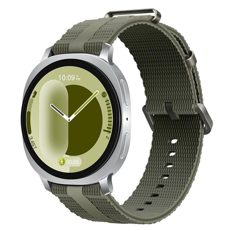 For Samsung Galaxy Watch8 / Watch8 Classic Line Pattern Silicone Watch Band