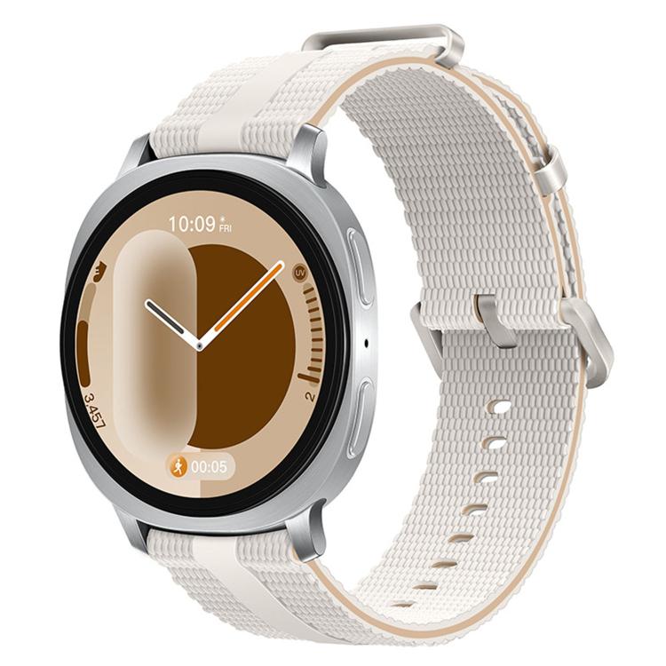 For Samsung Galaxy Watch8 / Watch8 Classic Line Pattern Silicone Watch Band