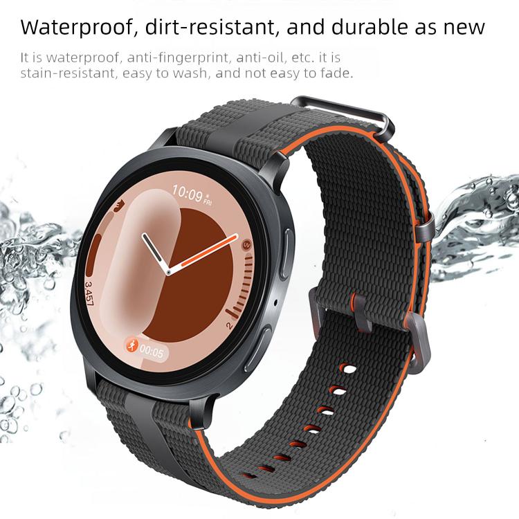 For Samsung Galaxy Watch8 / Watch8 Classic Line Pattern Silicone Watch Band