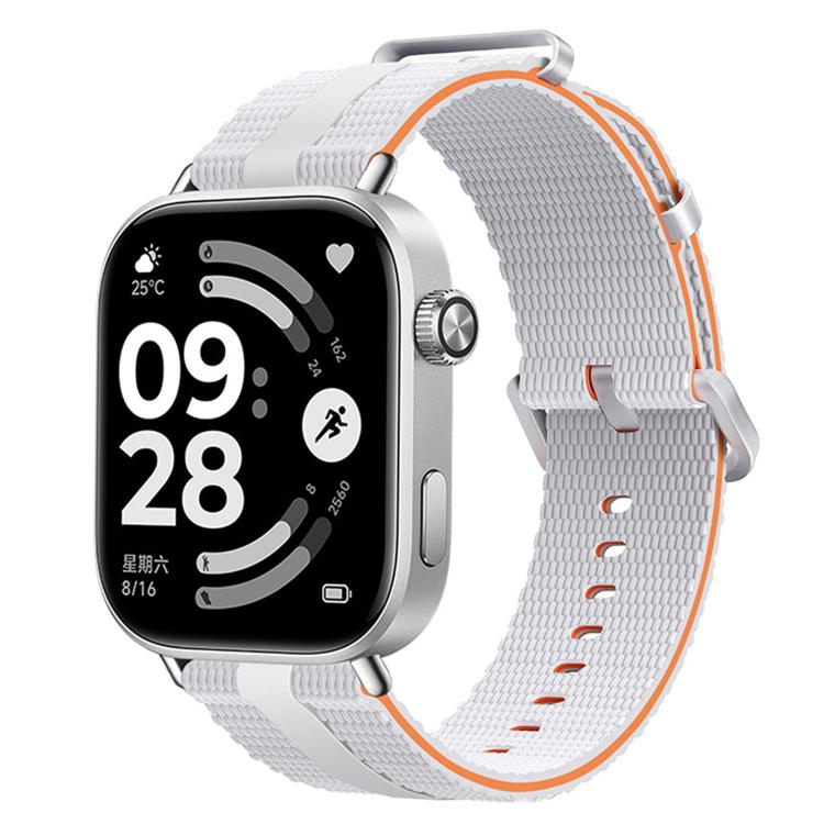 For Xiaomi Band 10 Pro / 9 Pro / Redmi Watch 6 Line Pattern Silicone Watch Band