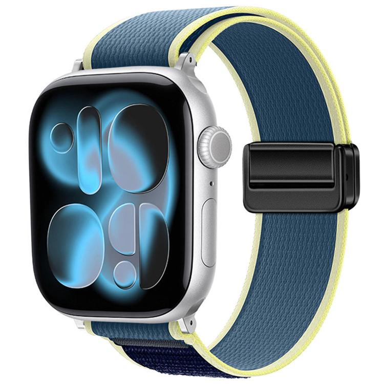 For Apple Watch 42mm / 41mm / 40mm / 38mm Magnetic Buckle Trail Loop Nylon Watch Band Watch Band