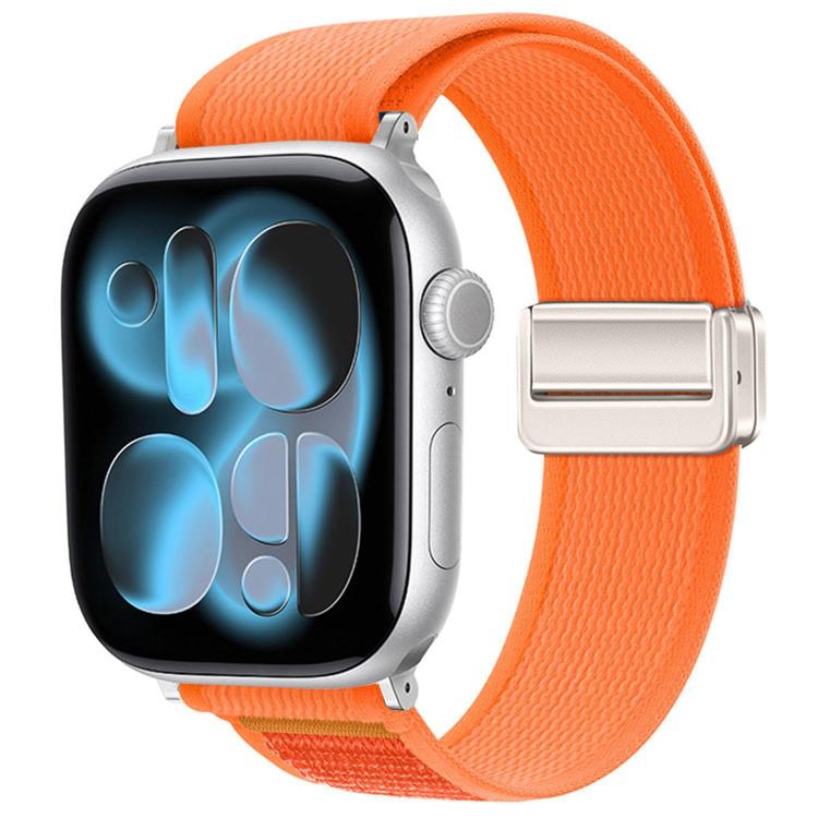 For Apple Watch 42mm / 41mm / 40mm / 38mm Magnetic Buckle Trail Loop Nylon Watch Band Watch Band