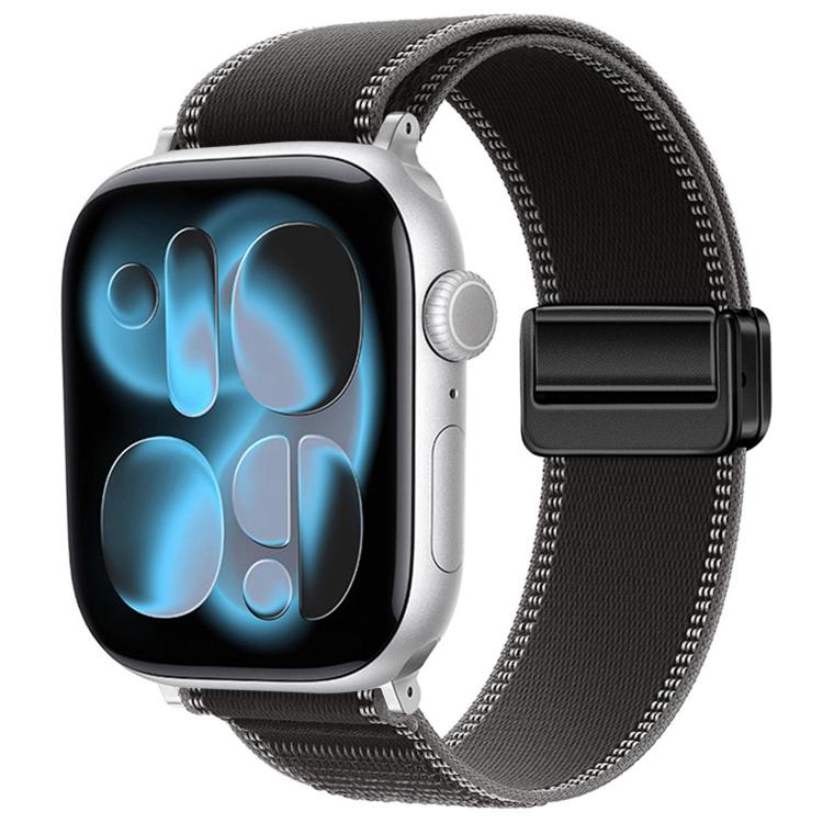 For Apple Watch 42mm / 41mm / 40mm / 38mm Magnetic Buckle Trail Loop Nylon Watch Band Watch Band