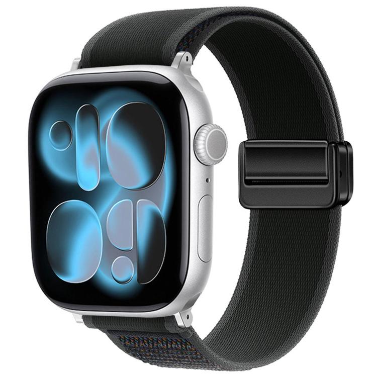 For Apple Watch 42mm / 41mm / 40mm / 38mm Magnetic Buckle Trail Loop Nylon Watch Band Watch Band