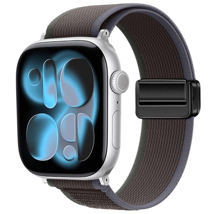 For Apple Watch 42mm / 41mm / 40mm / 38mm Magnetic Buckle Trail Loop Nylon Watch Band Watch Band