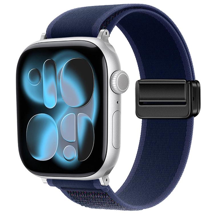 For Apple Watch 42mm / 41mm / 40mm / 38mm Magnetic Buckle Trail Loop Nylon Watch Band Watch Band