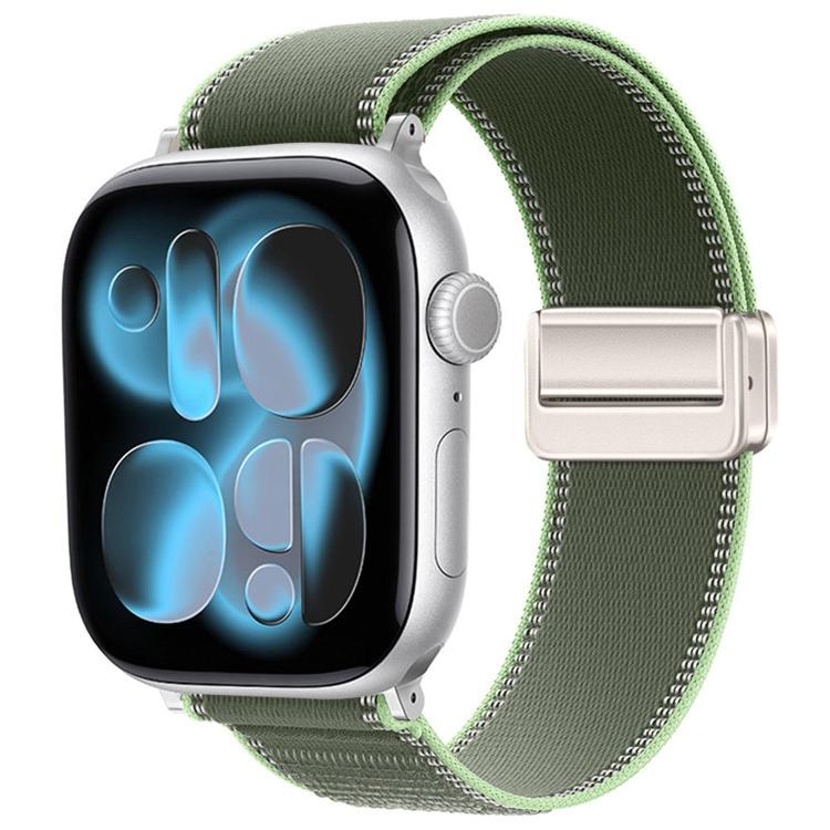 For Apple Watch 42mm / 41mm / 40mm / 38mm Magnetic Buckle Trail Loop Nylon Watch Band Watch Band